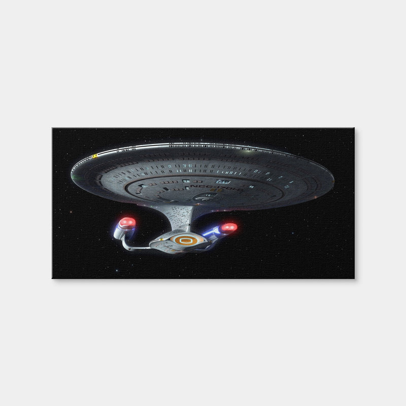 AUTO-MOCKUP WHITE | Enterprise D | 1 Piece | Gallery Wrap Canvas | group=2x1