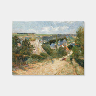 AUTO-MOCKUP WHITE | Entrance to the Village of Osny | 1 Piece | Gallery Wrap Canvas | group=4x3