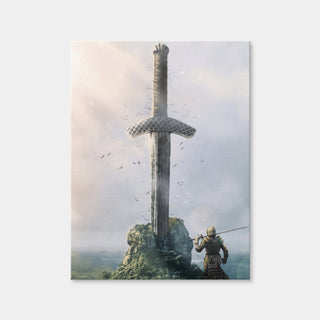 AUTO-MOCKUP WHITE | Excalibur | 1 Piece | Gallery Wrap Canvas | group=3x4