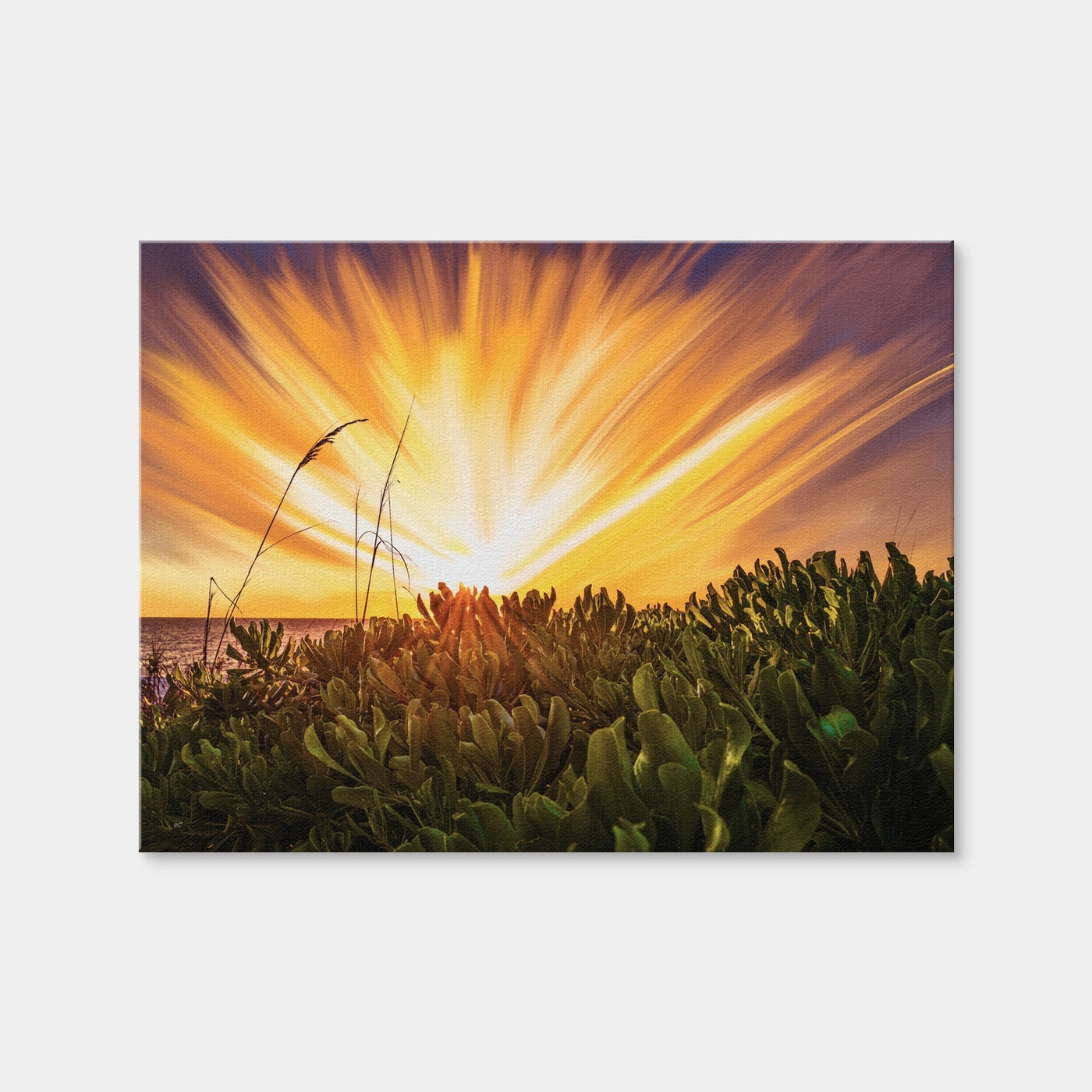 AUTO-MOCKUP WHITE | Exploding Sunset | 1 Piece | Gallery Wrap Canvas | group=4x3