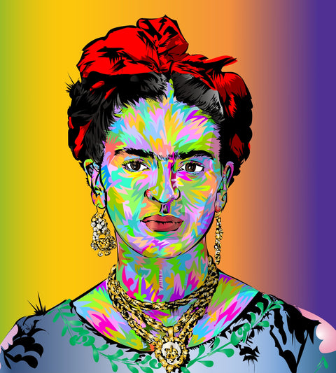 FRIDA Color Wall Art