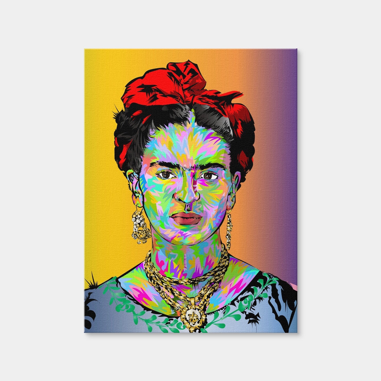 AUTO-MOCKUP WHITE | Frida Color | 1 Piece | Gallery Wrap Canvas | group=3x4