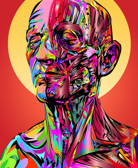Face Skin Wall Art