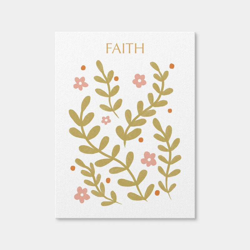 AUTO-MOCKUP WHITE | Faith Warm | 1 Piece | Gallery Wrap Canvas | group=3x4