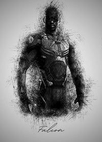 Falcon Wall Art