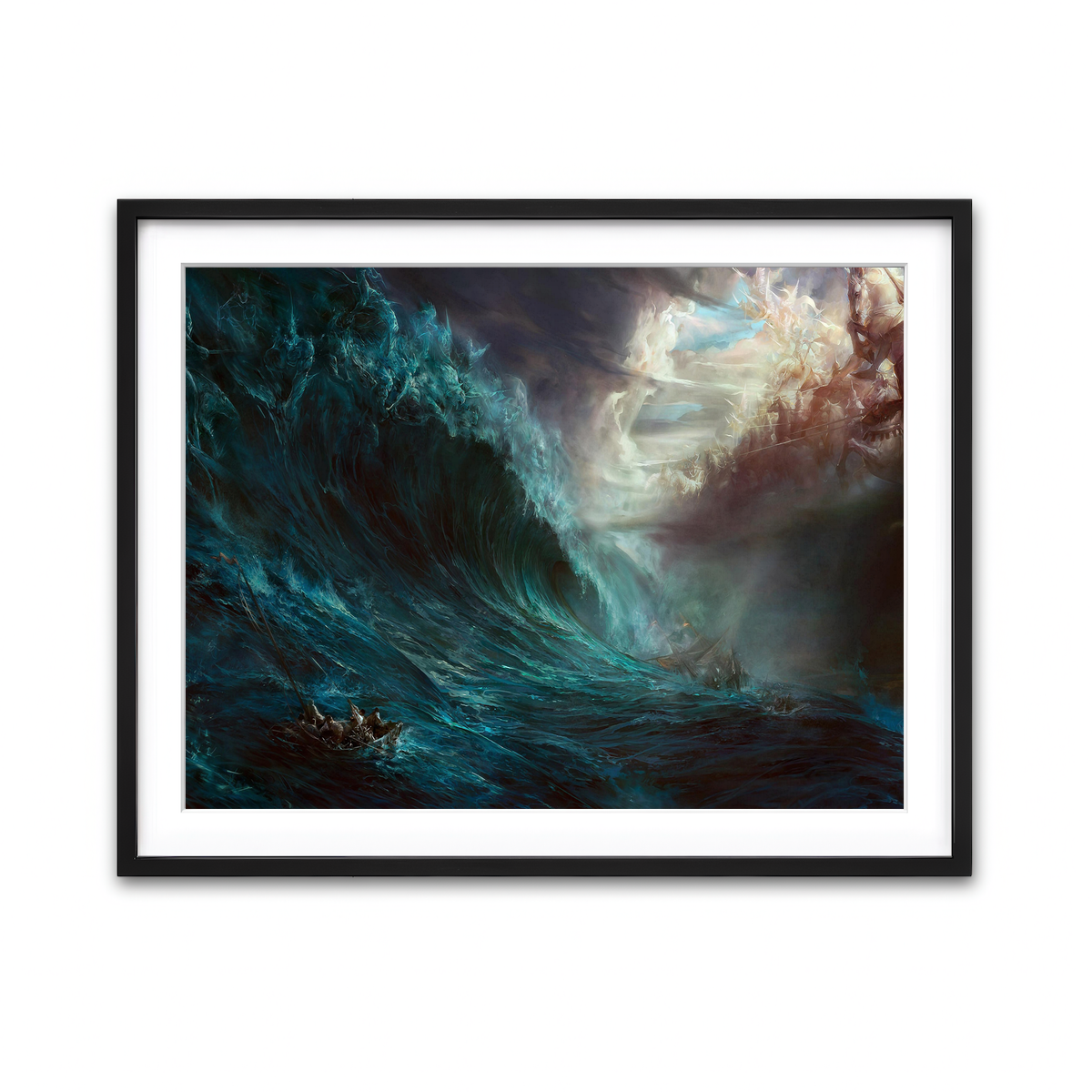 Framed Print 4x3 Black