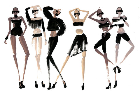 Fashion 6 Wall Art