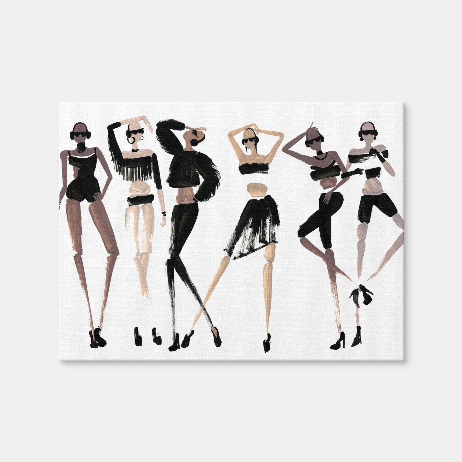 AUTO-MOCKUP WHITE | Fashion 6 | 1 Piece | Gallery Wrap Canvas | group=4x3