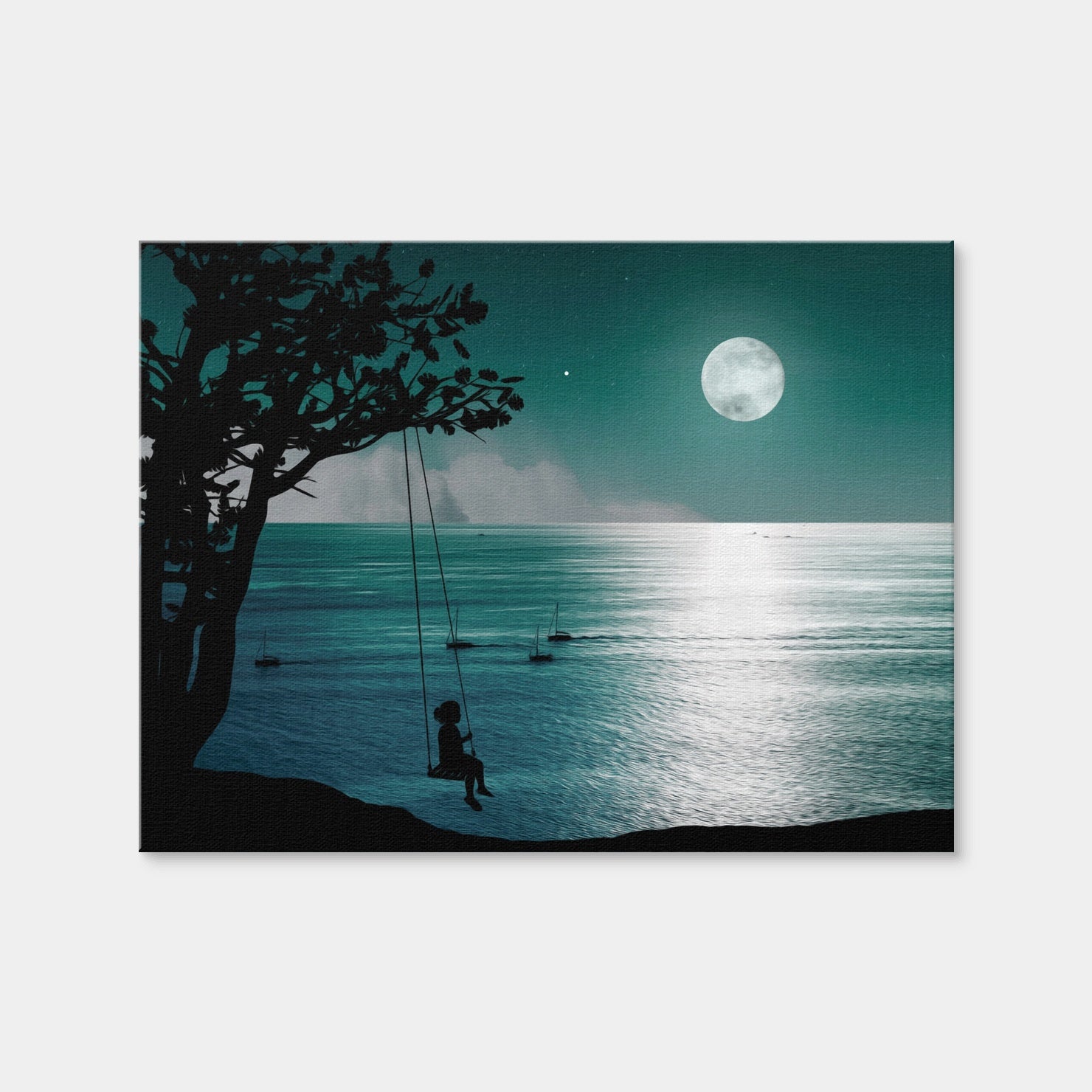 AUTO-MOCKUP WHITE | Feelings in the Night | 1 Piece | Gallery Wrap Canvas | group=4x3