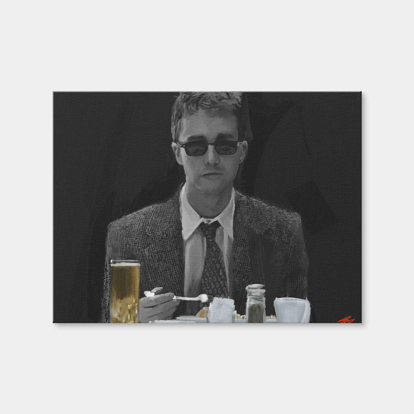 AUTO-MOCKUP WHITE | Fight Club Beer | 1 Piece | Gallery Wrap Canvas | group=4x3