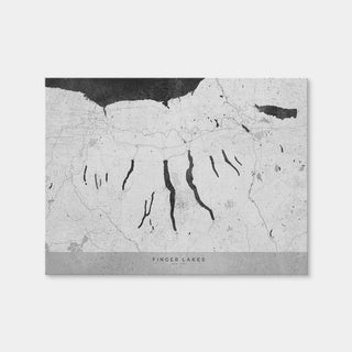AUTO-MOCKUP WHITE | Finger Lakes Map 2 | 1 Piece | Gallery Wrap Canvas | group=4x3