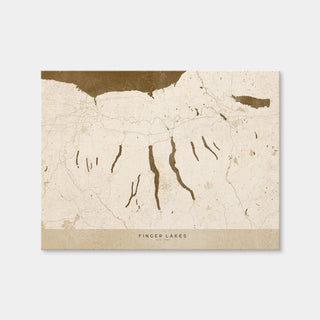 AUTO-MOCKUP WHITE | Finger Lakes Map | 1 Piece | Gallery Wrap Canvas | group=4x3