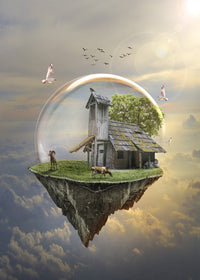 Floating Island Wall Art