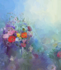 Flower oil painting Wall Art
