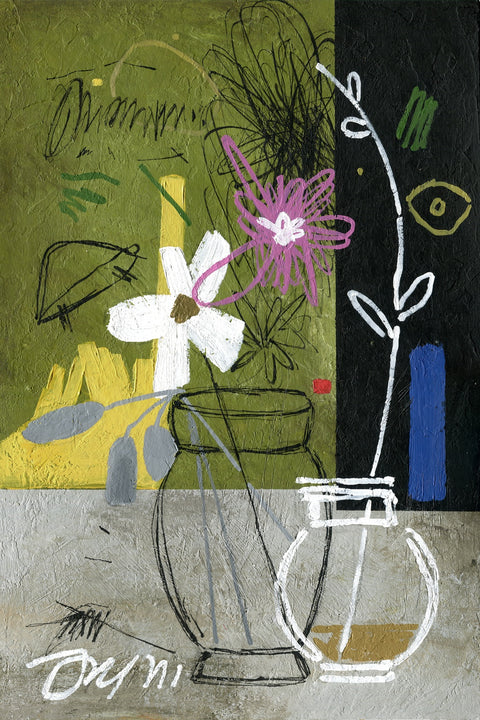 Flowers Abstract Wall Art