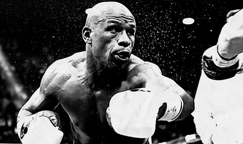 Floyd Mayweather Jr. Grayscale Wall Art