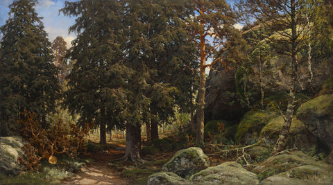 Forest Interior Wall Art