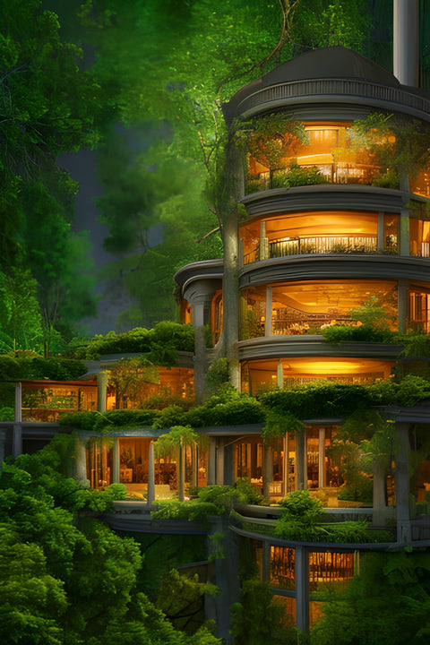Forest Terrace Wall Art