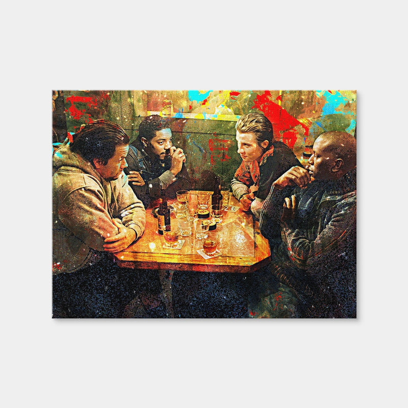 AUTO-MOCKUP WHITE | Four Brothers | 1 Piece | Gallery Wrap Canvas | group=4x3