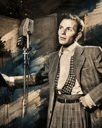 Frank in the Studio Wall Art