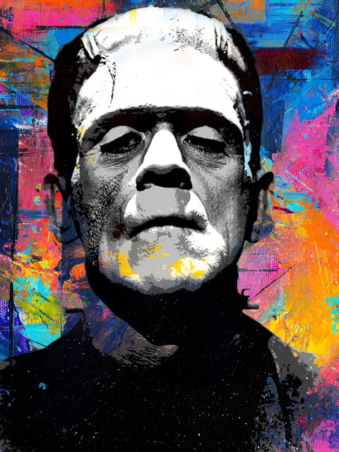 Frankenstein Colors Wall Art