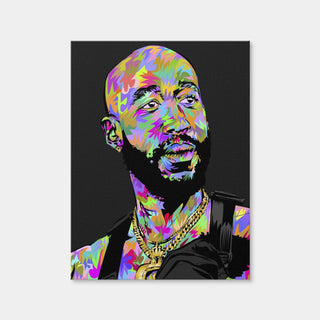 AUTO-MOCKUP WHITE | Freddie Gibbs | 1 Piece | Gallery Wrap Canvas | group=3x4