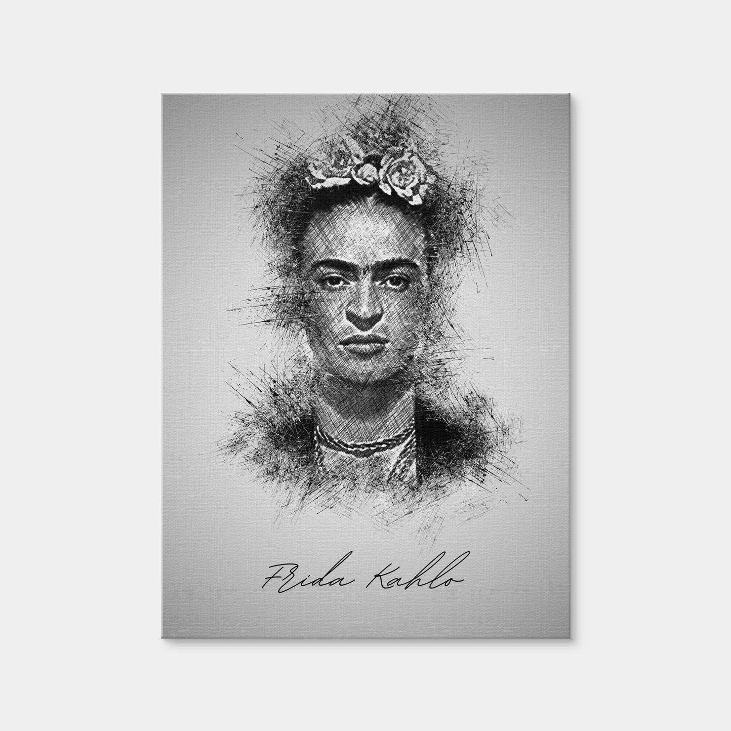 AUTO-MOCKUP WHITE | Frida Kahlo | 1 Piece | Gallery Wrap Canvas | group=3x4