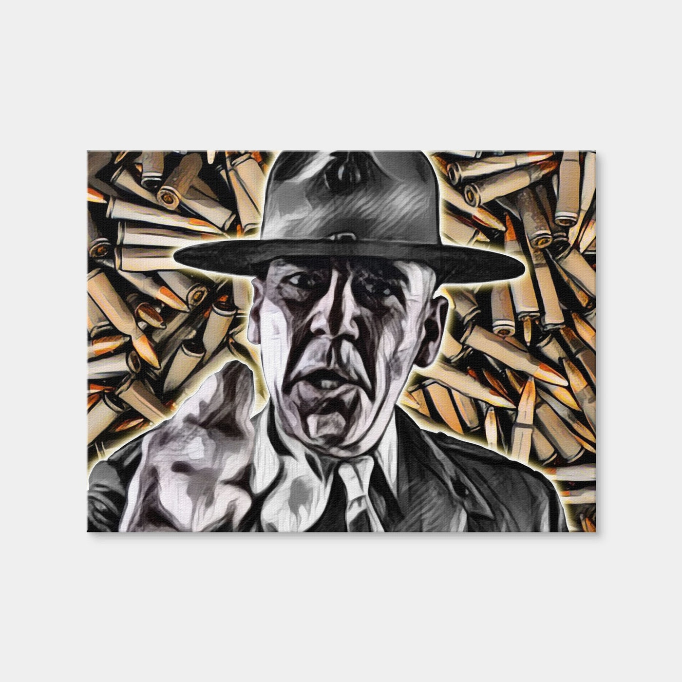 AUTO-MOCKUP WHITE | Full Metal Jacket Bullets | 1 Piece | Gallery Wrap Canvas | group=4x3