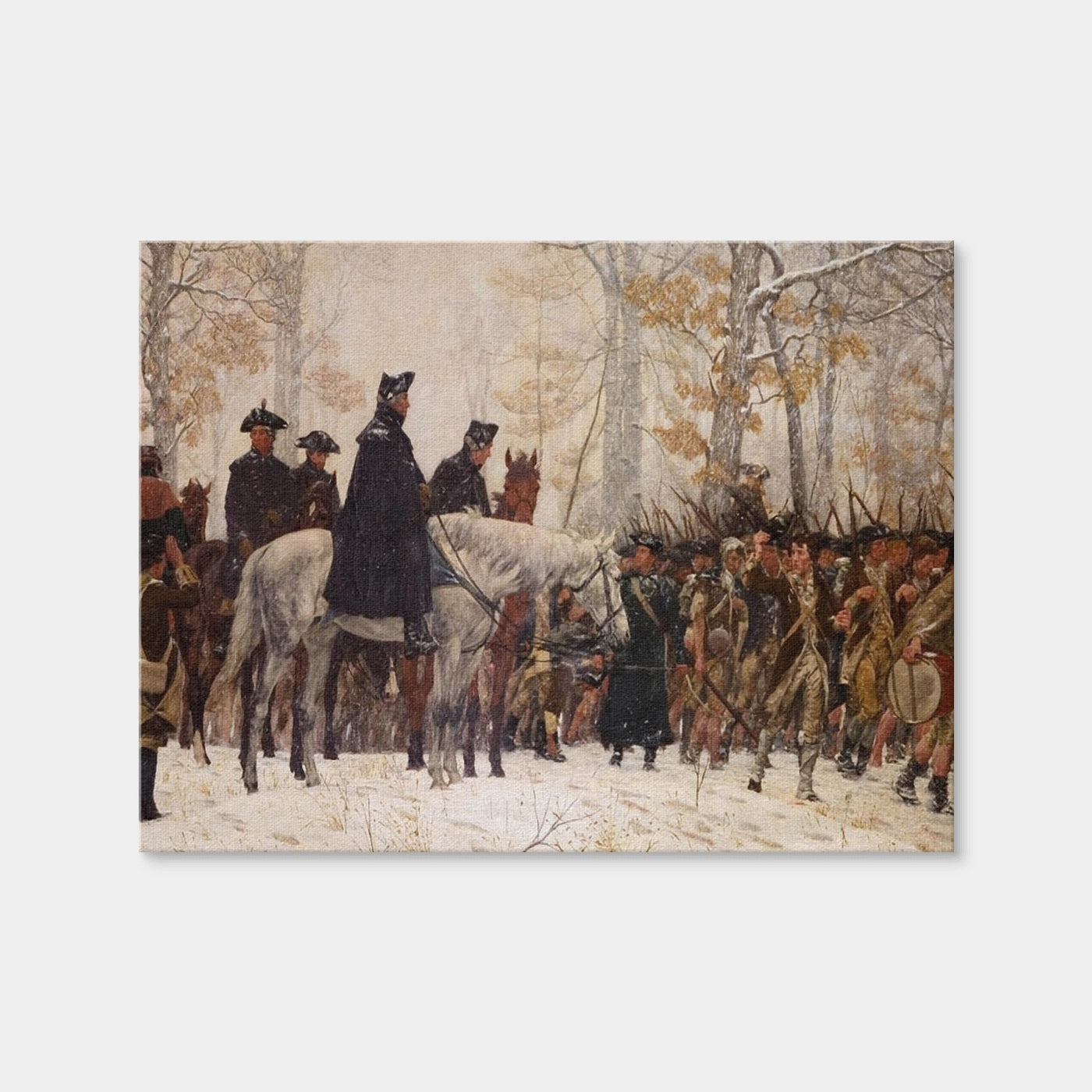 AUTO-MOCKUP WHITE | GW Revolutionary War | 1 Piece | Gallery Wrap Canvas | group=4x3
