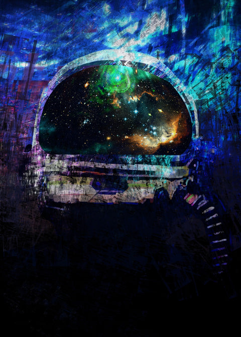 Galaxy Glow 1 Wall Art