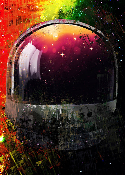 Galaxy Glow 2 Wall Art