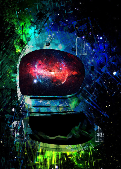 Galaxy Glow 3 Wall Art