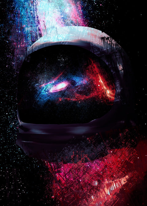 Galaxy Glow 6 Wall Art