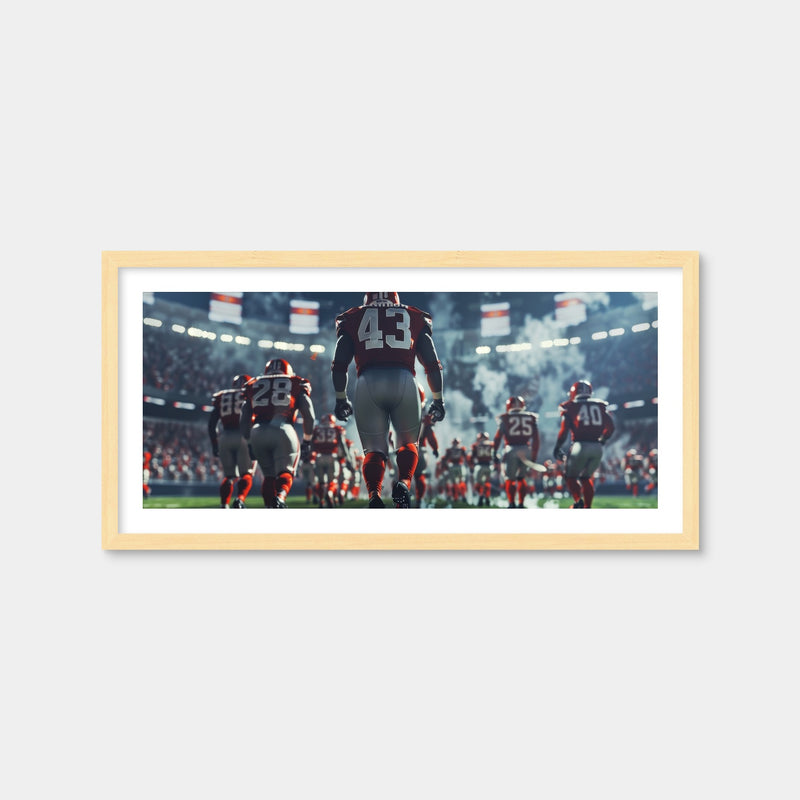 AUTO-MOCKUP WHITE | Game Time | 1 Piece | Natural Framed Print | group=2x1