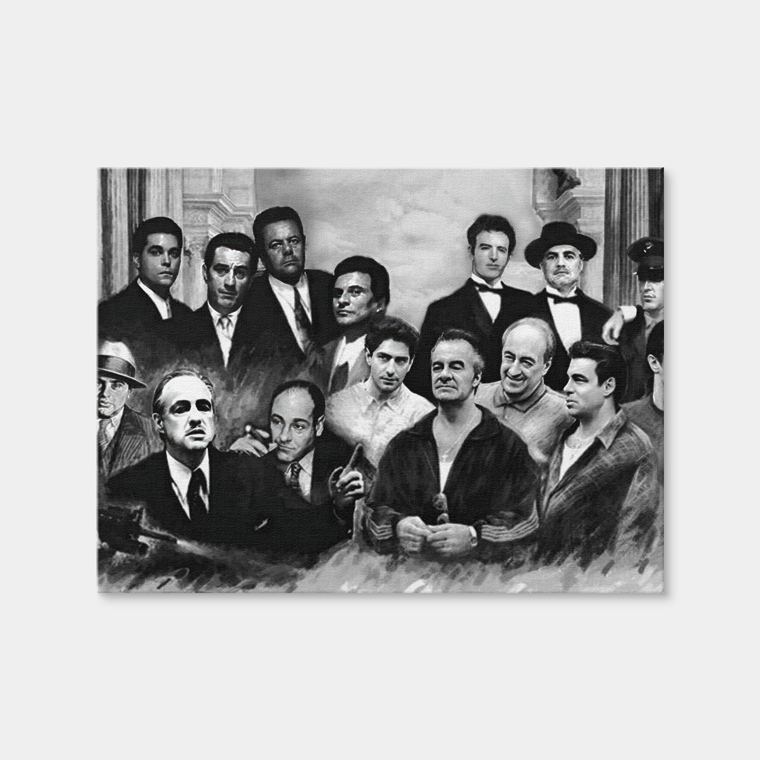 AUTO-MOCKUP WHITE | Gangsters | 1 Piece | Gallery Wrap Canvas | group=4x3