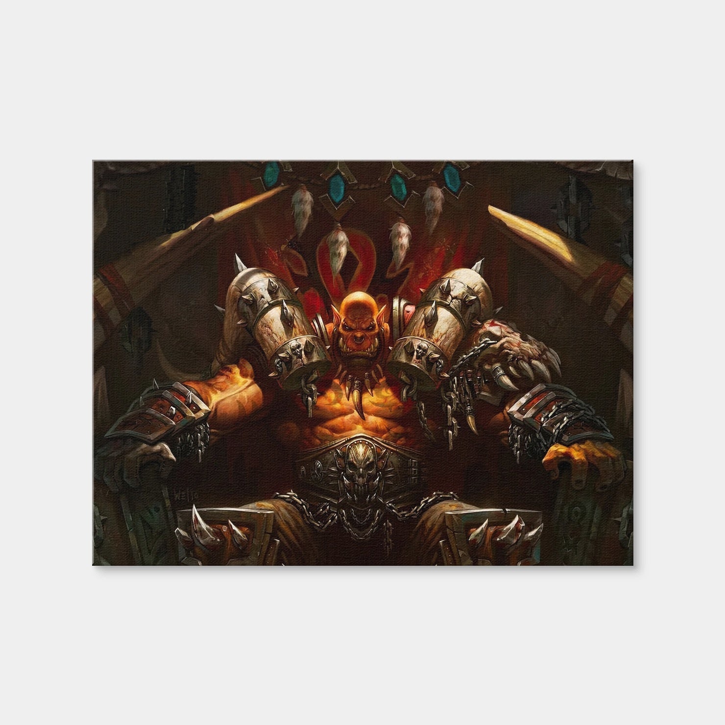 AUTO-MOCKUP WHITE | Garrosh | 1 Piece | Gallery Wrap Canvas | group=4x3