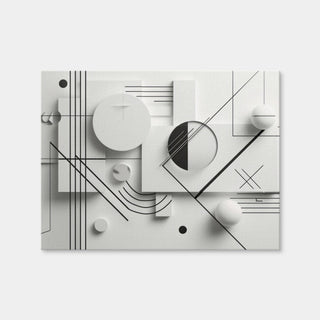 AUTO-MOCKUP WHITE | Geometric Lines | 1 Piece | Gallery Wrap Canvas | group=4x3