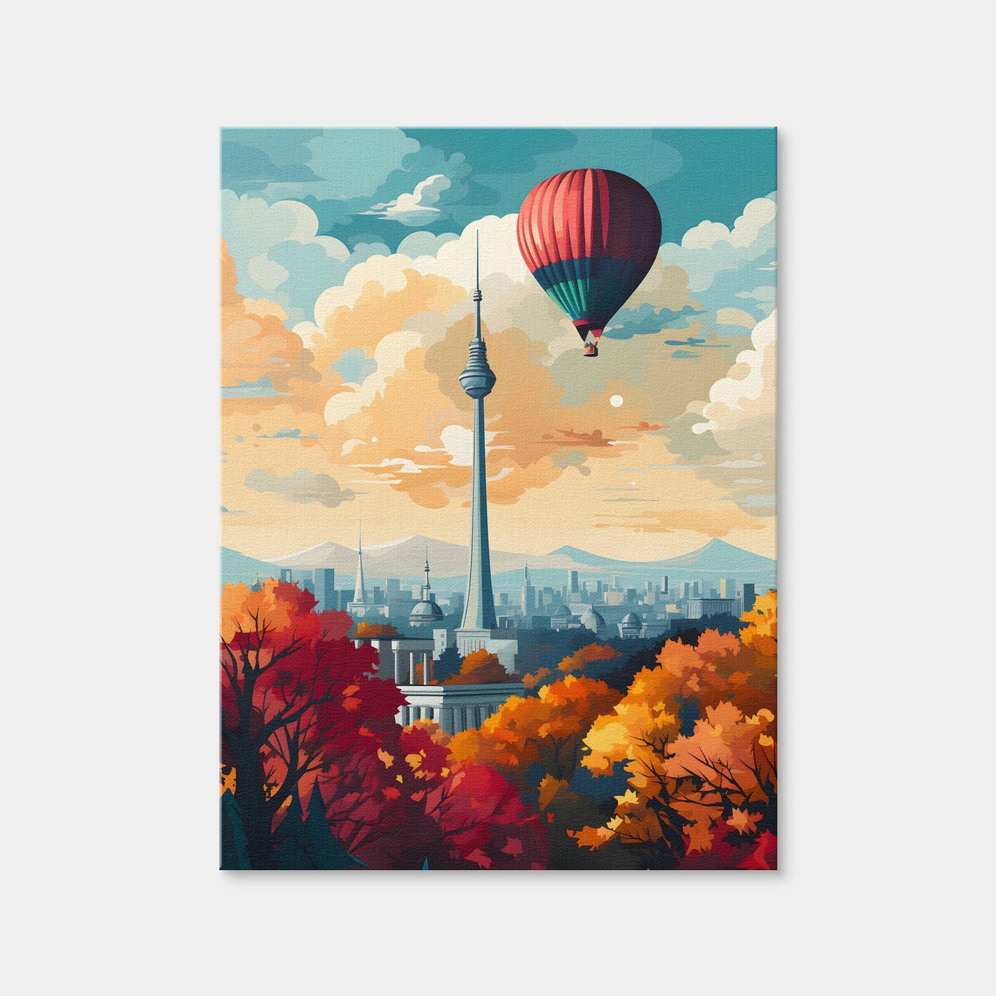 AUTO-MOCKUP WHITE | Germany - Berlin | 1 Piece | Gallery Wrap Canvas | group=3x4