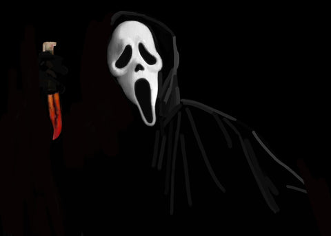 Ghostface Wall Art