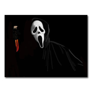 AUTO-MOCKUP WHITE | Ghostface | 1 Piece | Gallery Wrap Canvas | group=4x3