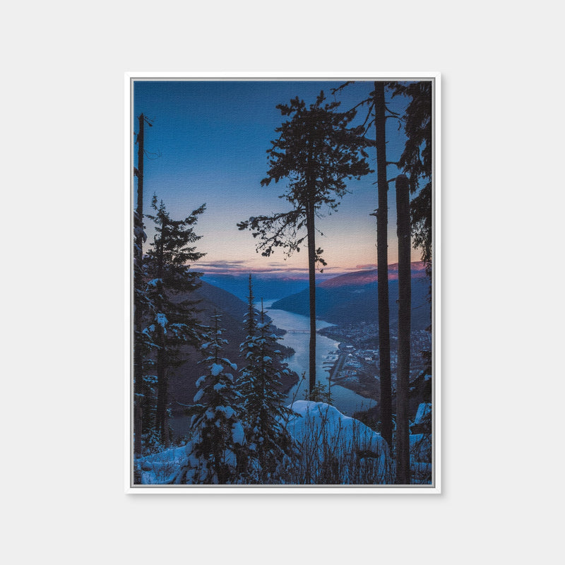 AUTO-MOCKUP WHITE | Giveout Creek | 1 Piece | White Framed Canvas | group=3x4