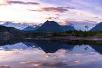 Glacier Sunset Wall Art