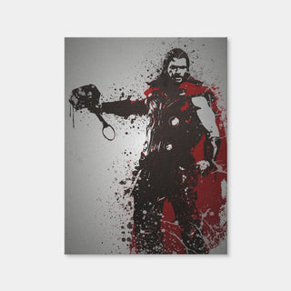 AUTO-MOCKUP WHITE | God Of Thunder | 1 Piece | Gallery Wrap Canvas | group=3x4