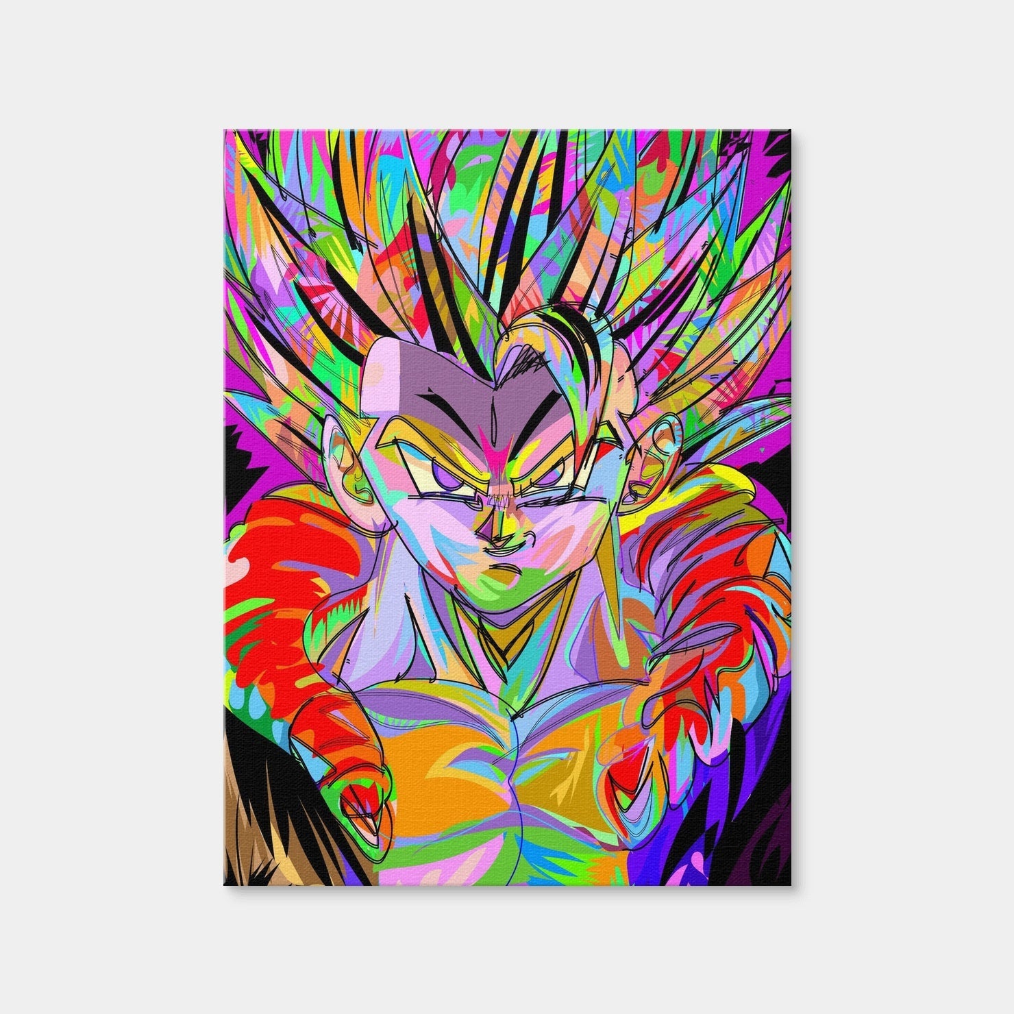 AUTO-MOCKUP WHITE | Goku Hari | 1 Piece | Gallery Wrap Canvas | group=3x4