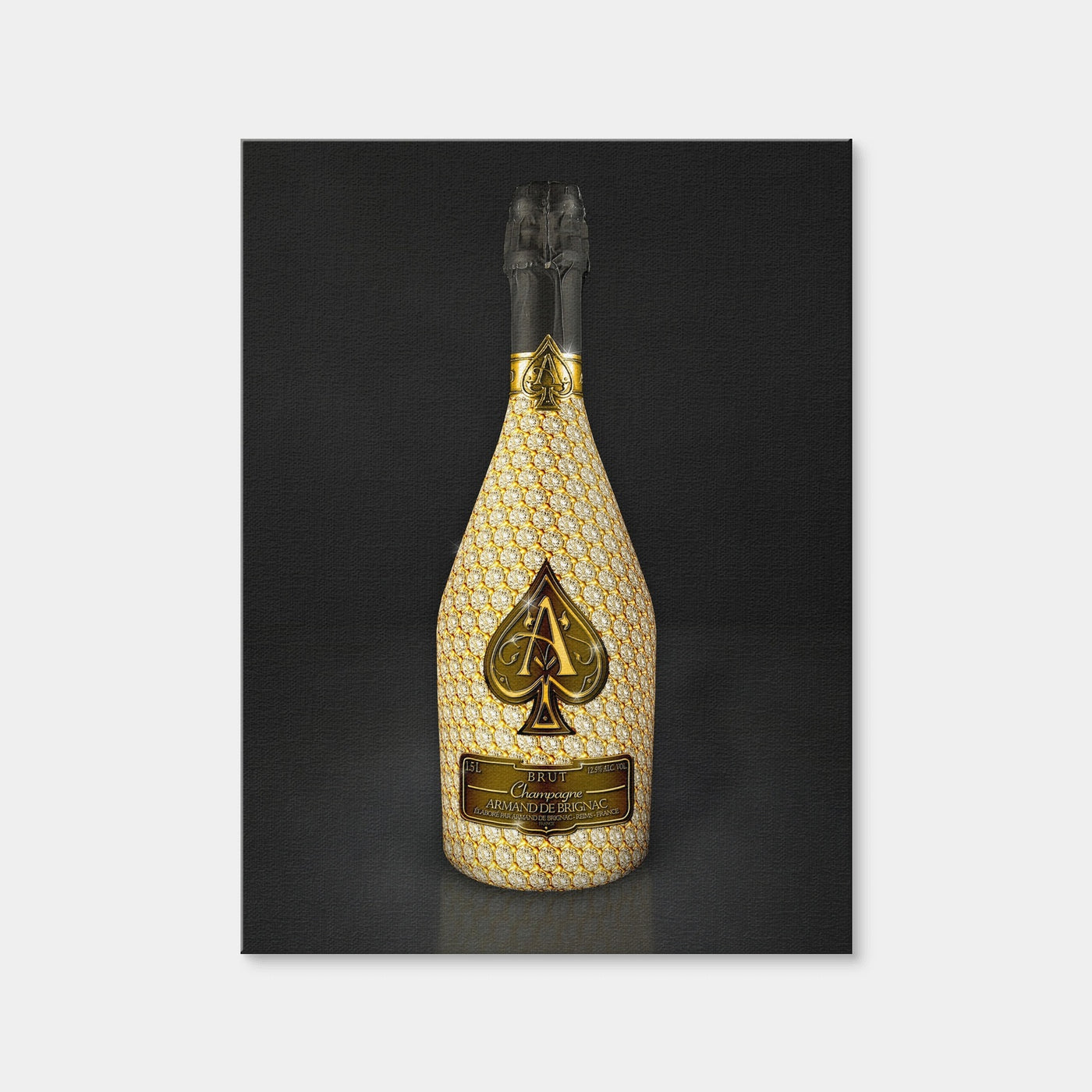 AUTO-MOCKUP WHITE | Gold Ace Bottle | 1 Piece | Gallery Wrap Canvas | group=3x4