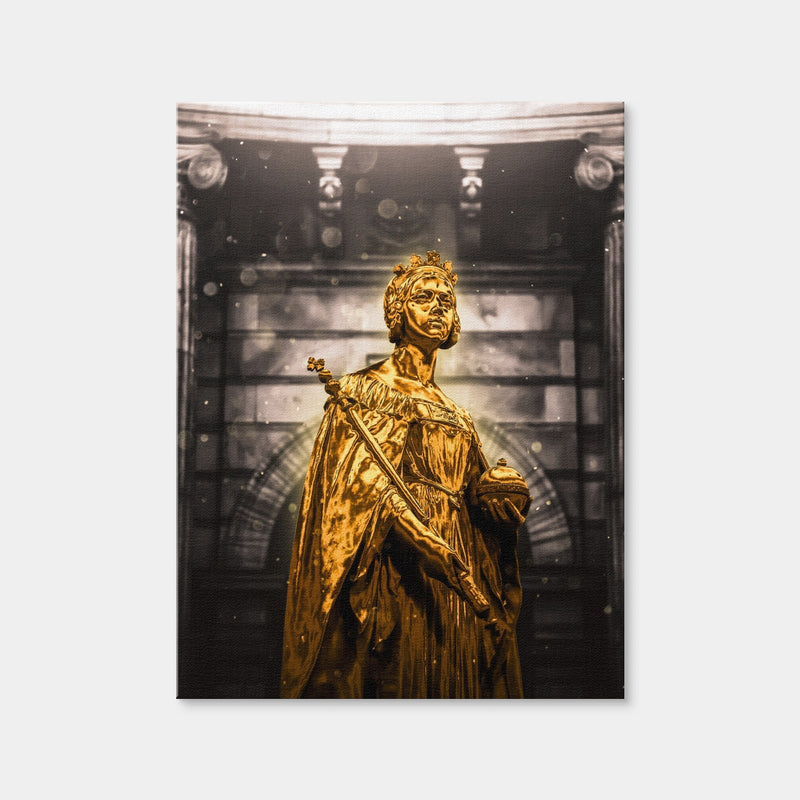 AUTO-MOCKUP WHITE | Gold Queen | 1 Piece | Gallery Wrap Canvas | group=3x4