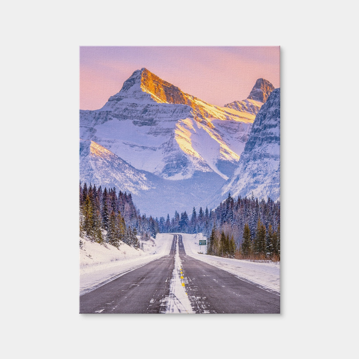 AUTO-MOCKUP WHITE | Gold on the Peak | 1 Piece | Gallery Wrap Canvas | group=3x4