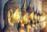 Golden Buddha Wall Art