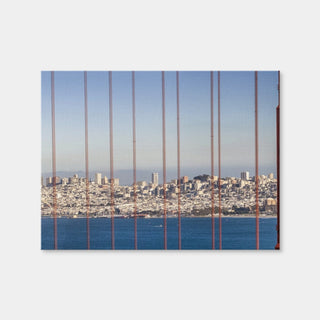 AUTO-MOCKUP WHITE | Golden Gate Bridge Panoramic | 1 Piece | Gallery Wrap Canvas | group=4x3