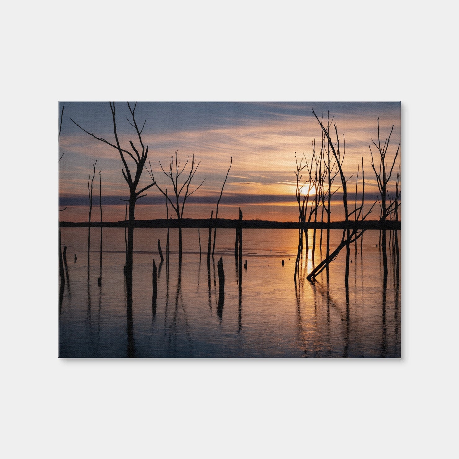 AUTO-MOCKUP WHITE | Golden Hour | 1 Piece | Gallery Wrap Canvas | group=4x3